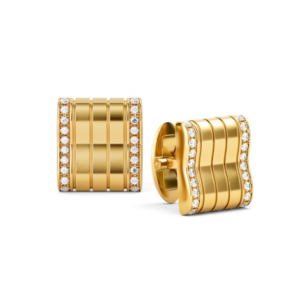Gold Cufflinks with Diamond