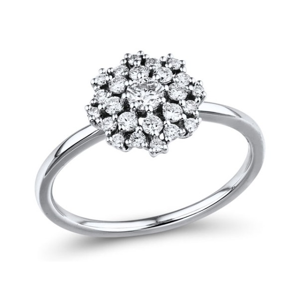 Gold Ring with Diamond