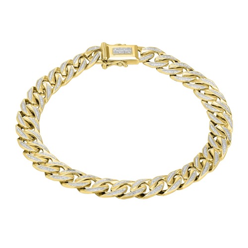 Gold Bracelet with Diamond
