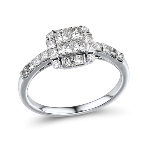 Gold Ring with Diamond